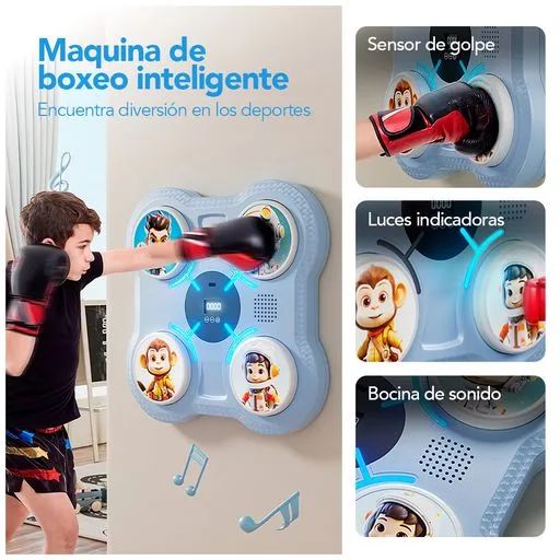 PunchMaster Kids: La Máquina de Boxeo Más Divertida